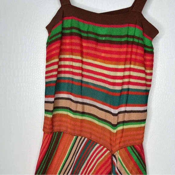 MISSONI Striped Knit Maxi Dress